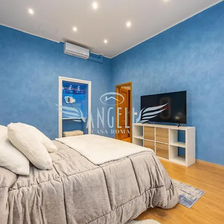 Bluehouse Roma, Ampia Casa Per Gruppi E Famiglie Apartmán Řím